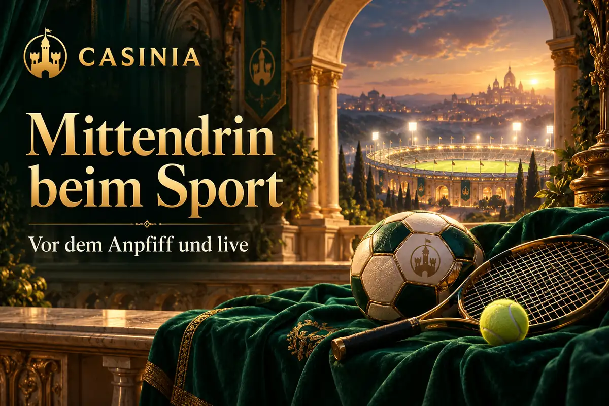 Casinia Casino Sportwetten erleben